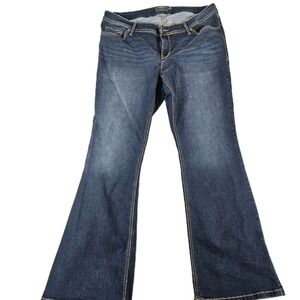 Torrid Luxe Slim Boot Jeans Women's 18R Dark Wash Stretch Denim